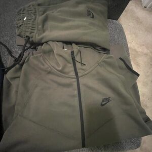 Nike Olive Green Tracksuit